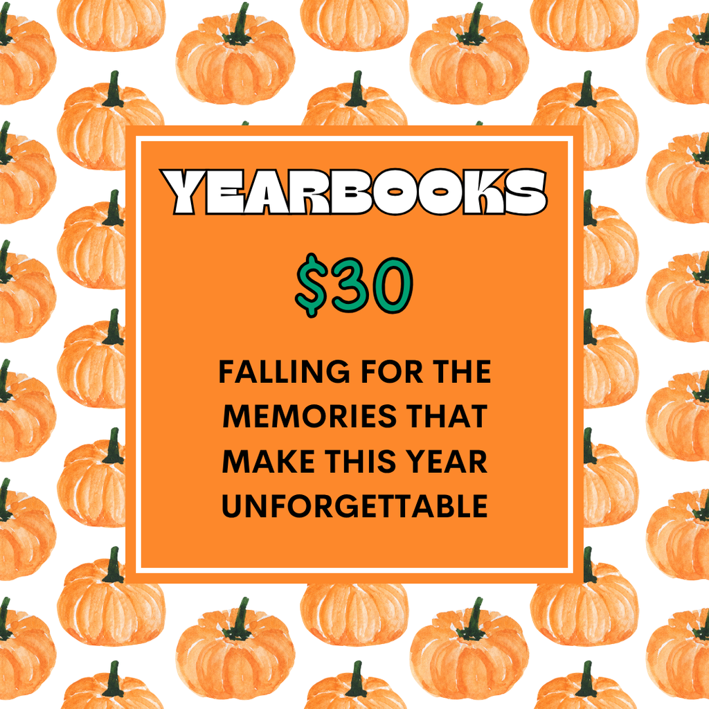 Yearbooks on sale now