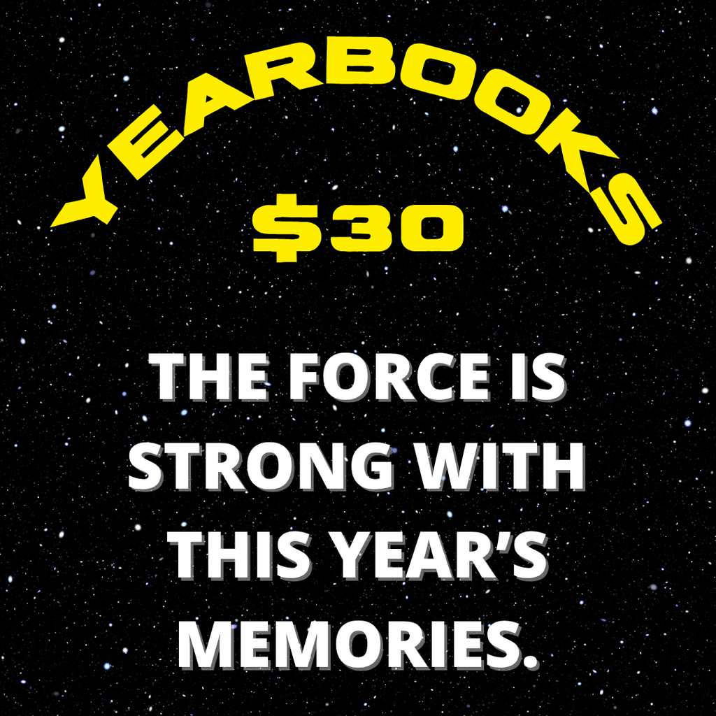 Yearbooks on sale now