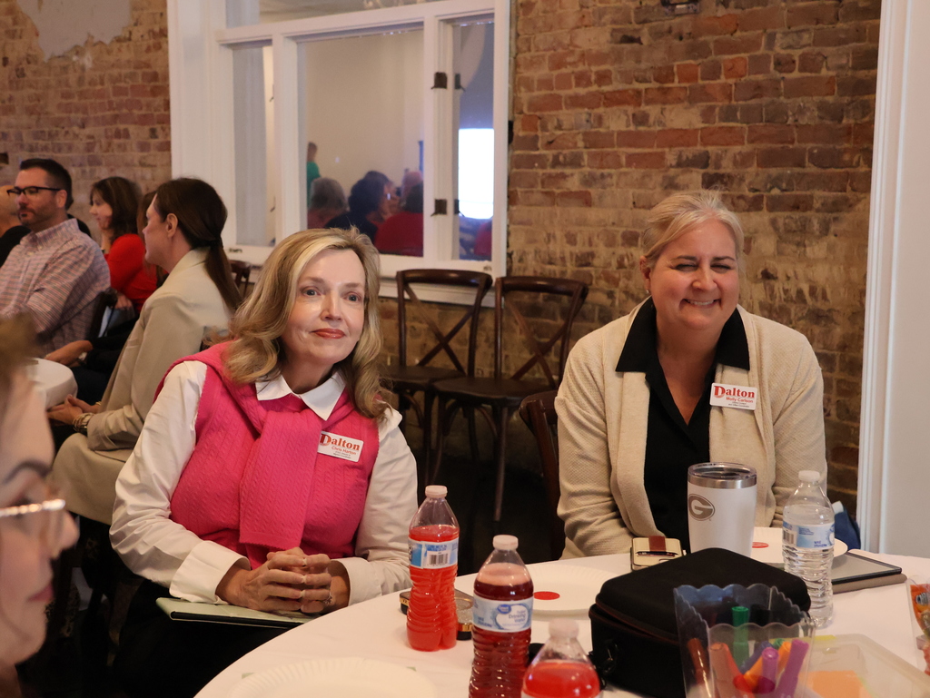 Our district leadership team came together last week for an inspiring session with Joy Kelly, focused on strengthening the positive cultures within our schools!  Joy’s message about leading with relationships, empathy, and consistency aligns perfectly with our district’s commitment to fostering environments where every student and staff member feels valued and supported. At Dalton Public Schools, we strive to build communities that inspire pride, encourage growth, and celebrate the excellence within us all.  #LeaveYourMark