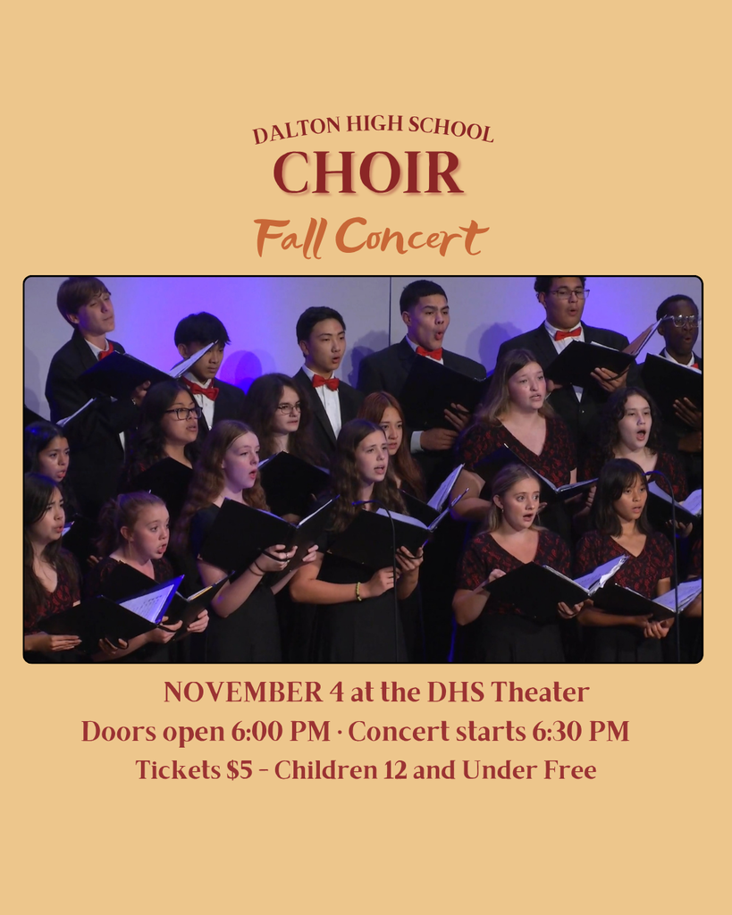 Vintage Autumn Choir Concert Poster (16 x 9 cm) (Instagram Post (45))(1)