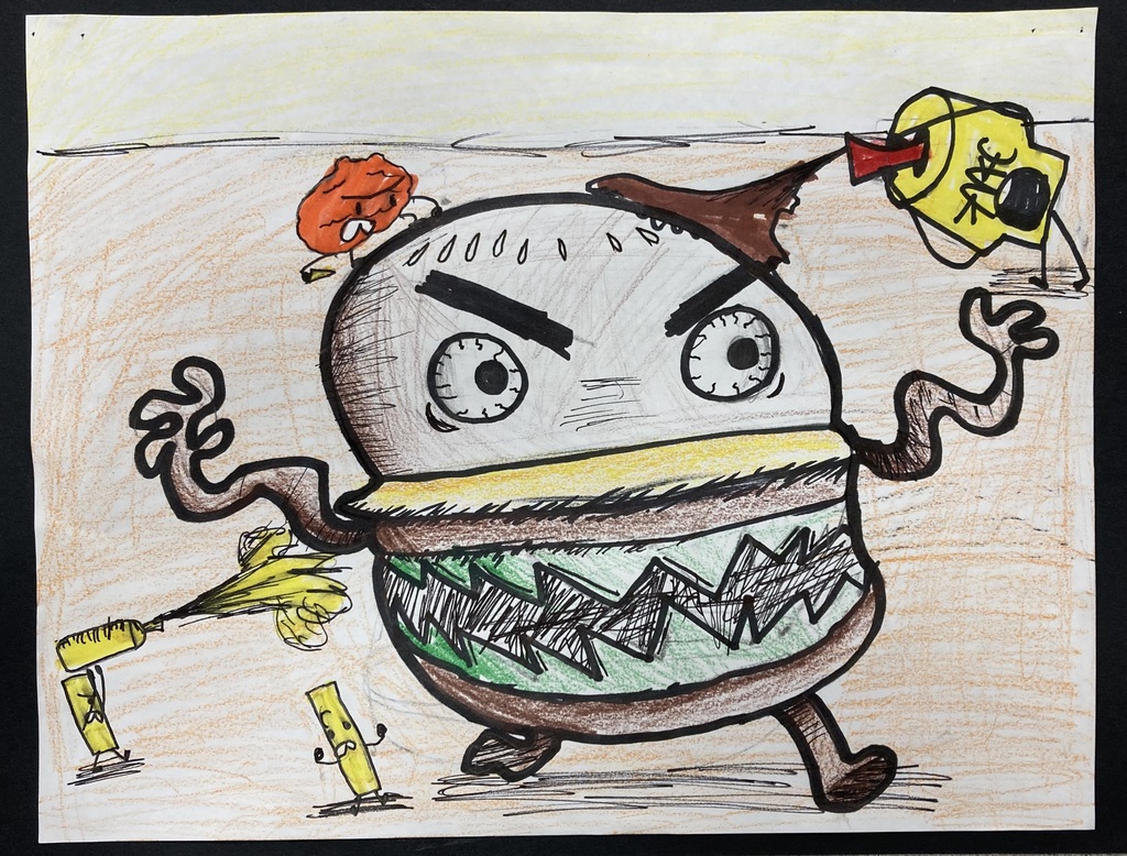 RECENTLY FEATURED IN THE DALTON DAILY CITIZEN: Check out the incredible student artwork from Park Creek School, lead by art teacher, Adam Sanford.  Our talented young artists continue to showcase their creativity and passion, making us incredibly proud!