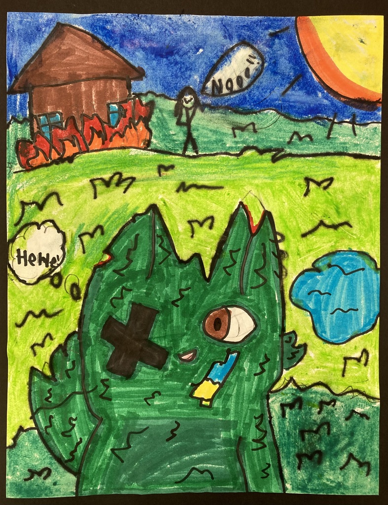 RECENTLY FEATURED IN THE DALTON DAILY CITIZEN: Check out the incredible student artwork from Park Creek School, lead by art teacher, Adam Sanford.  Our talented young artists continue to showcase their creativity and passion, making us incredibly proud!