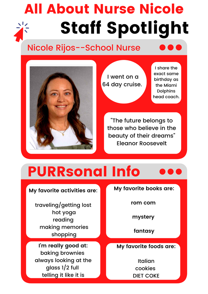 Staff Spotlight infographic 