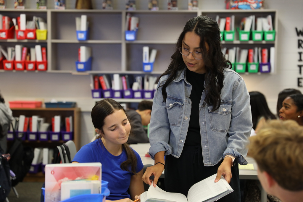 Selena Rios’ students at Dalton Junior High are closely examining Act I of The Diary of Anne Frank. Through vocabulary analysis, dialogue exploration, and personal annotation, they’re discovering how powerful words and emotions shape this timeless story. #ExcellenceInActionDPS
