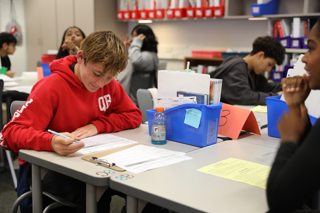 Selena Rios’ students at Dalton Junior High are closely examining Act I of The Diary of Anne Frank. Through vocabulary analysis, dialogue exploration, and personal annotation, they’re discovering how powerful words and emotions shape this timeless story. #ExcellenceInActionDPS