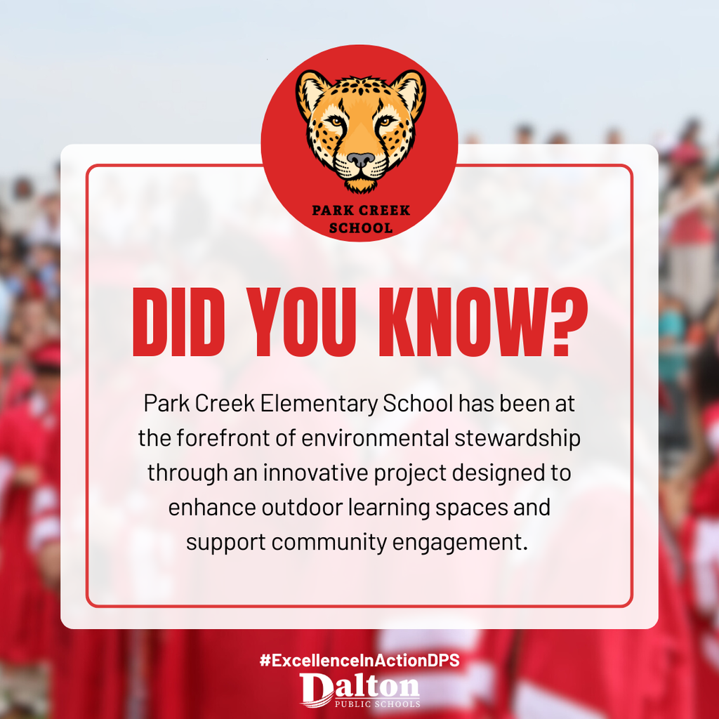 š” Did you know? Park Creek Elementary School is leading the way in environmental stewardship through an innovative project that enhances outdoor learning spaces and strengthens community engagement. š± Hands-on learning, creativity, and care for our planet ā thatās #ExcellenceInActionDPS. Where Excellence Meets Opportunity.