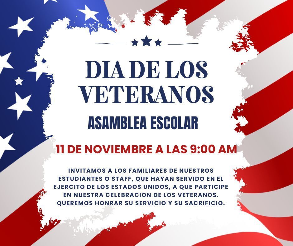Veteran's Day Assembly Flyer-Spanish