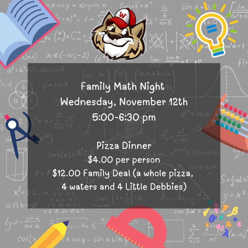 Math Night Flyer-English