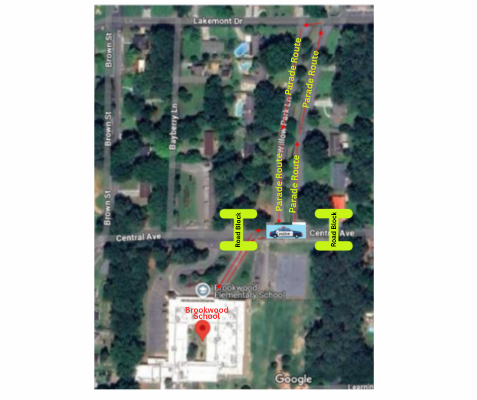 Willow Park Lane and small parts of Central Avenue will be blocked off for tonights lantern parade