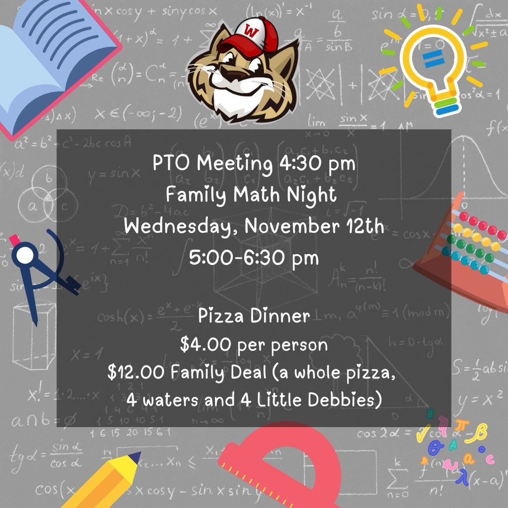 Math Night Flyer-English