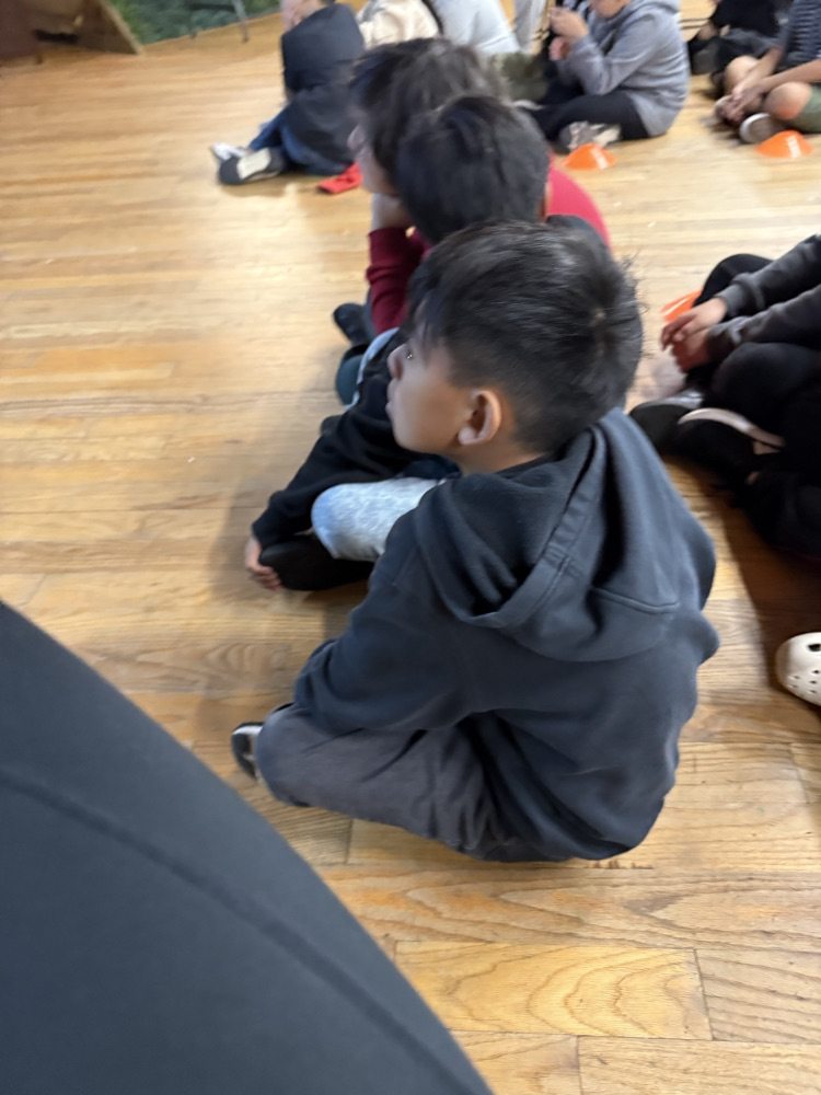 students on field trip