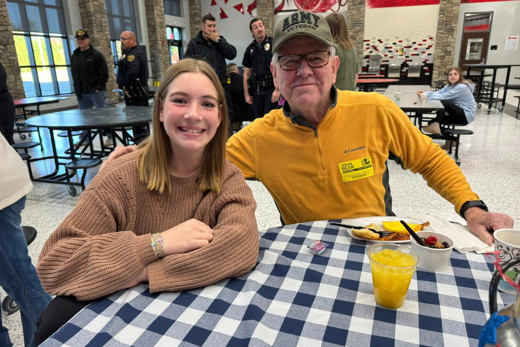 Honoring our heroes today and every day. šŗšø Dalton Public Schools celebrated Veterans Day across the district, recognizing the 36 veterans who are part of our DPS family!