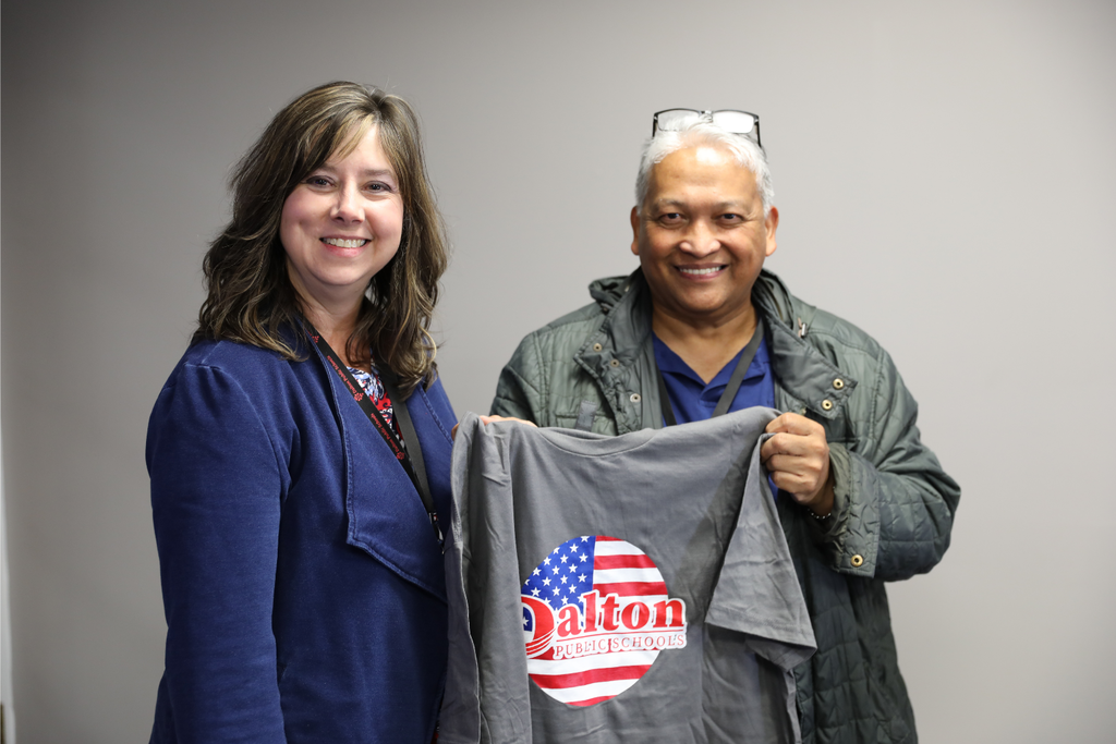 Honoring our heroes today and every day. šŗšø Dalton Public Schools celebrated Veterans Day across the district, recognizing the 36 veterans who are part of our DPS family!
