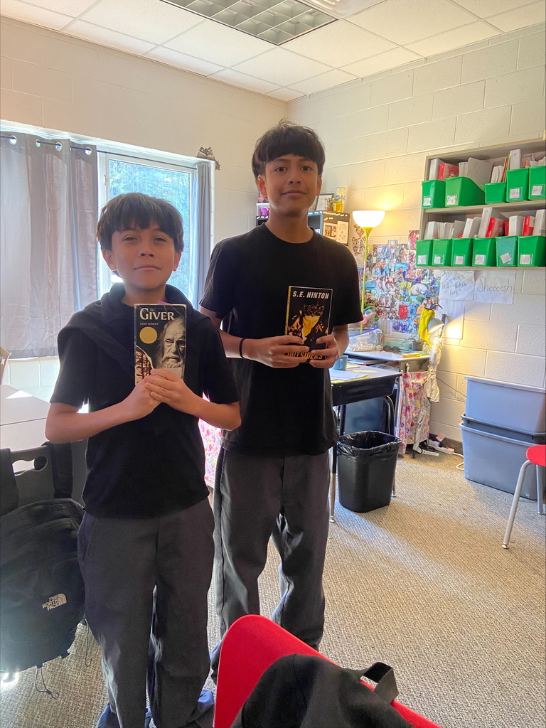 Students displaying project