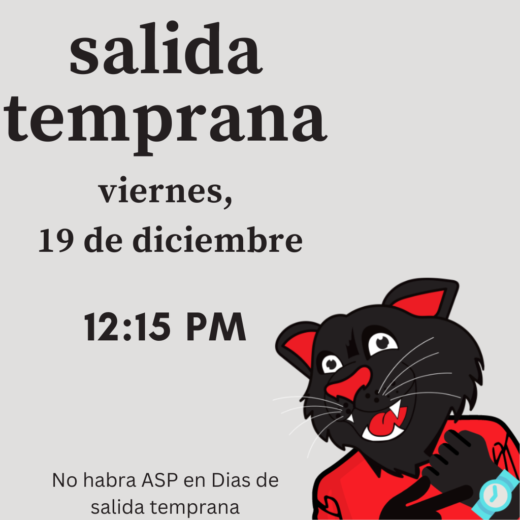 Early Release Day Graphic