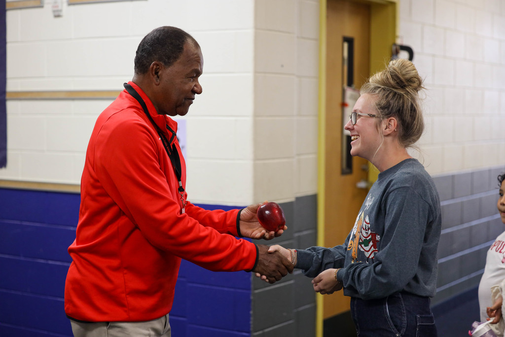 In celebration of American Education Week, the Dalton Board of Education carried on a cherished tradition—delivering apples to every member of our staff. 🍎 They also paused to offer sincere thanks for the commitment and care our employees show students each day.