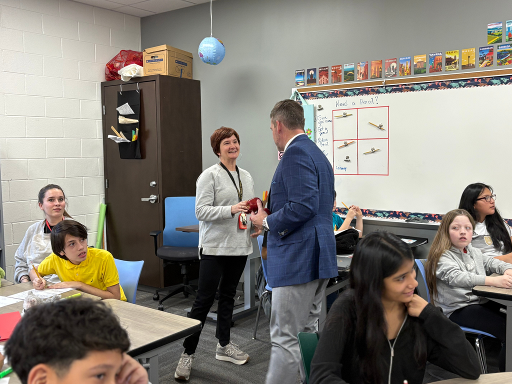 In celebration of American Education Week, the Dalton Board of Education carried on a cherished tradition—delivering apples to every member of our staff. 🍎 They also paused to offer sincere thanks for the commitment and care our employees show students each day.