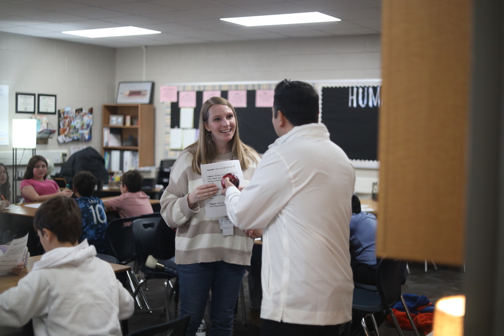 In celebration of American Education Week, the Dalton Board of Education carried on a cherished tradition—delivering apples to every member of our staff. 🍎 They also paused to offer sincere thanks for the commitment and care our employees show students each day.