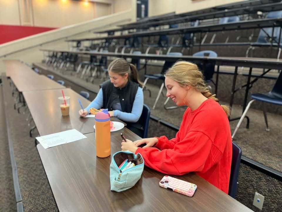 The Dalton High School Interact Club completed their November service project by creating handwritten cards for patients and staff at our local hospital.   Each member wrote up to four notes filled with encouragement, gratitude, and well-wishes. Their goal: to learn how to serve, thrive, and lead within our community—one small act of kindness at a time.  These cards were a simple way to offer comfort and remind others that even little acts of service can make a big impact!