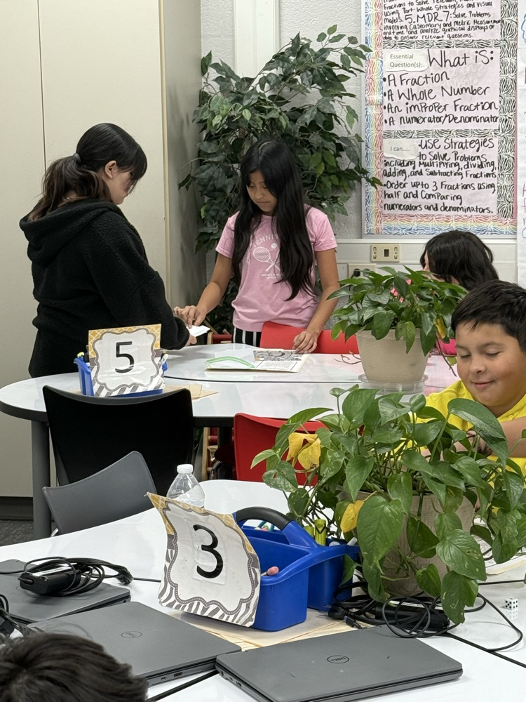 students working in classroom