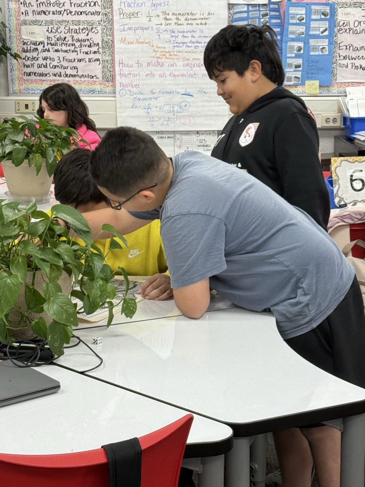 students working in classroom