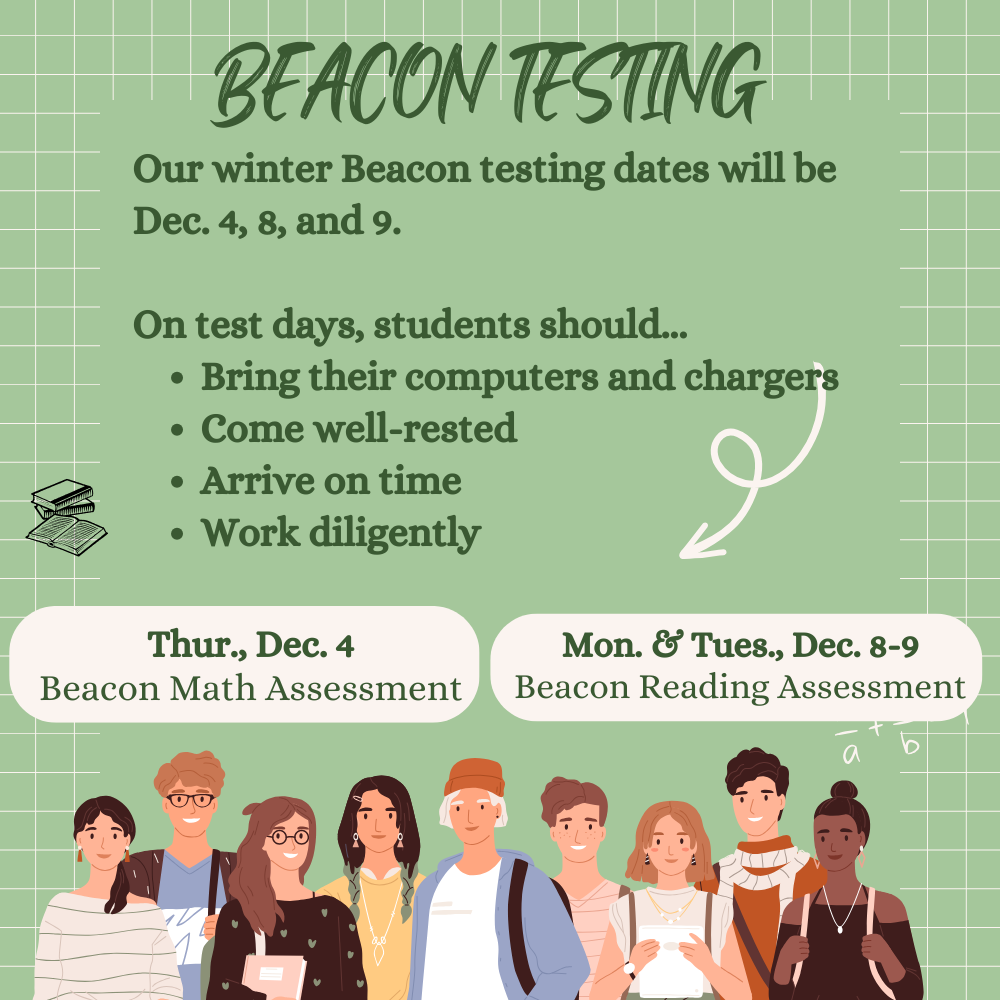 Beacon Testing December 4, 8, 9