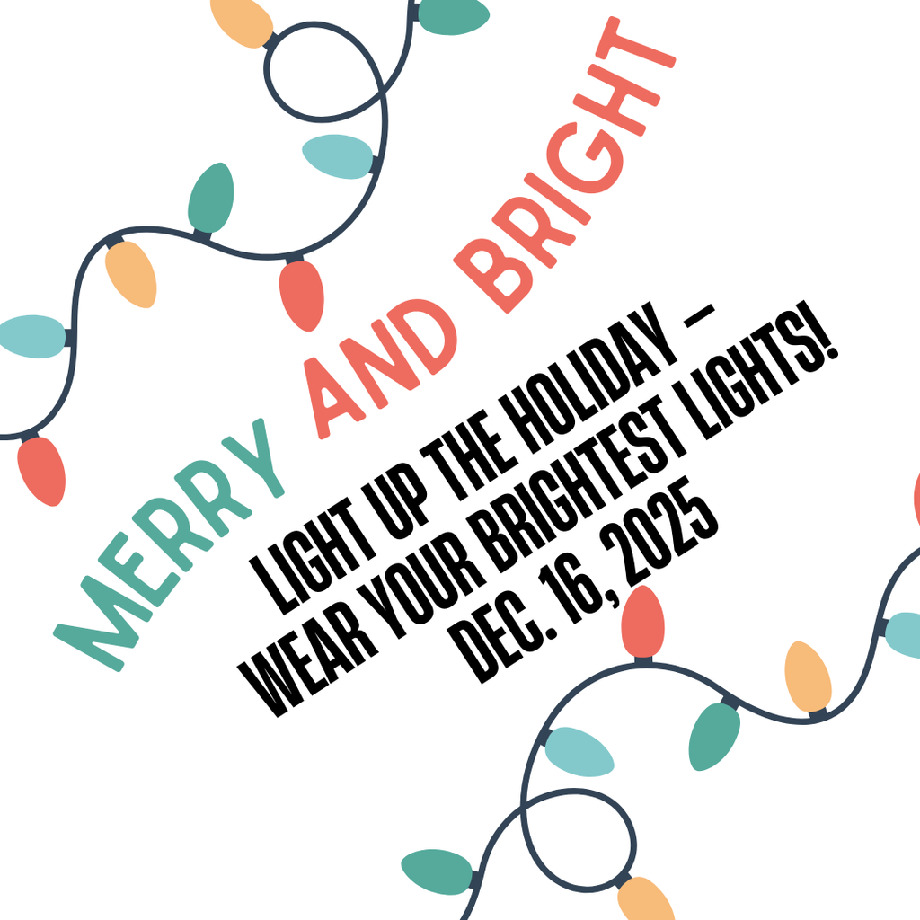 💡 December 16 – Light Up the Holiday Shine bright! Add some sparkle and glow with your favorite holiday lights or glowing accessories.