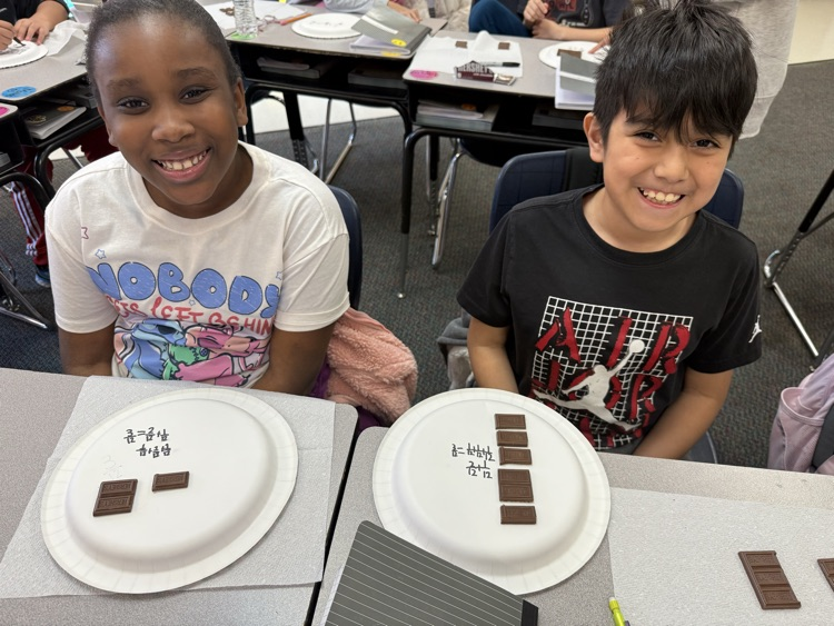 4th grade fractions with chocolate