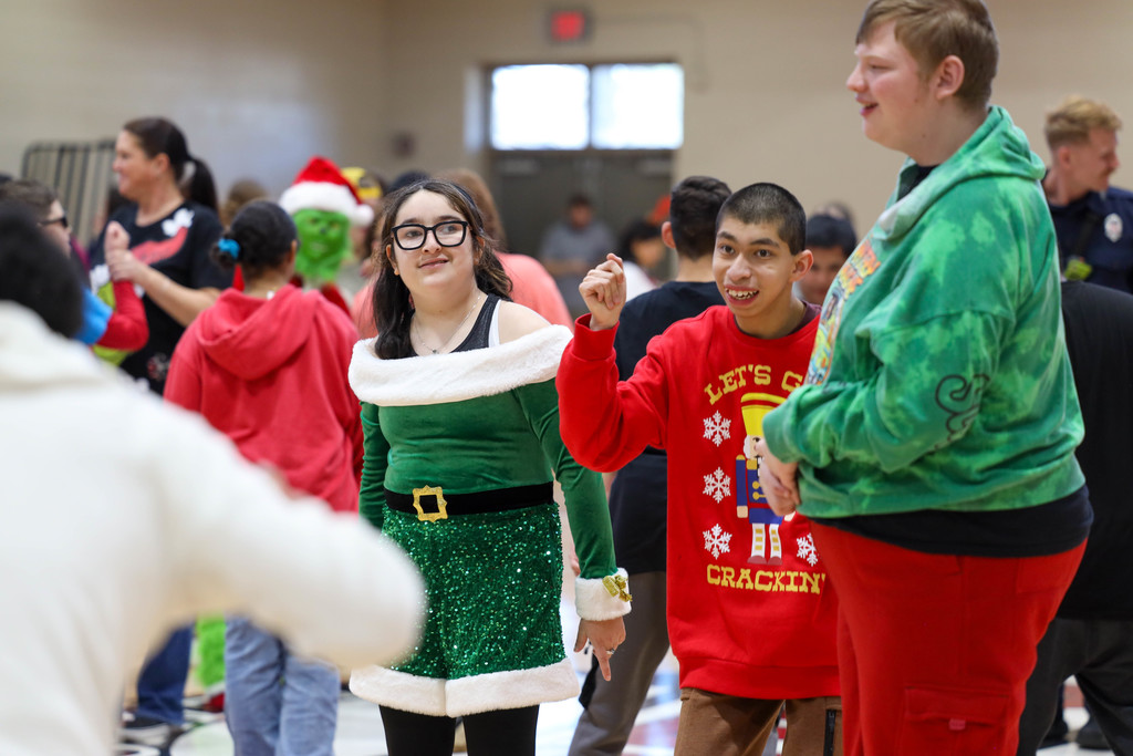 Several of our students had a fantastic time at Special Spruces this week, a Christmas party for Dalton City and Whitfield County students. Both days featured a dance with a DJ, a delicious lunch, and a special visit from Santa. We love this community event and extend our heartfelt thanks to our teachers for their dedication to serving our students and making moments like this possible!