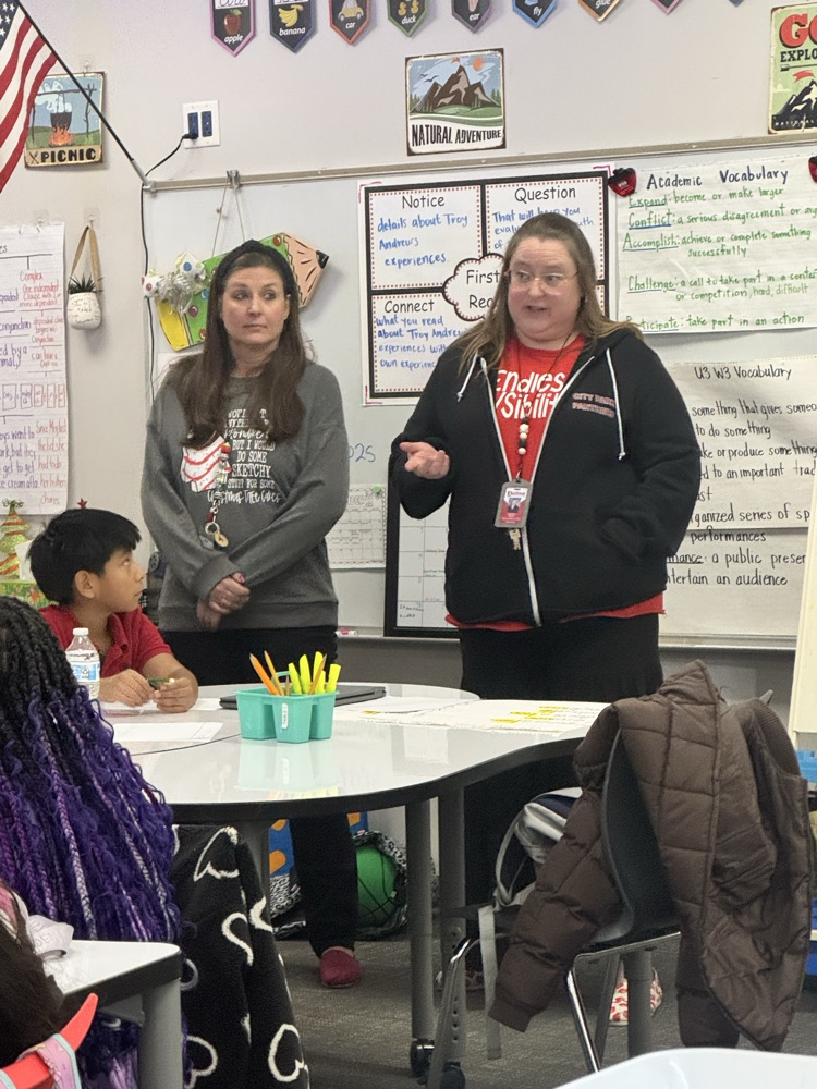 principals visit classroom