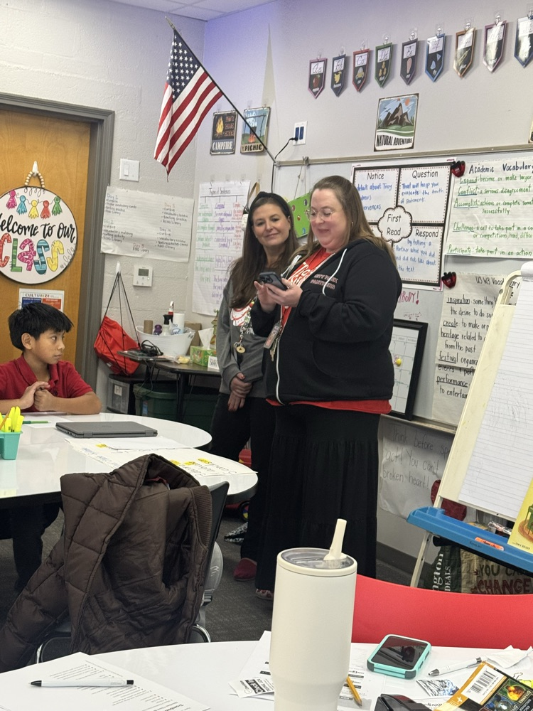 principals visit classroom