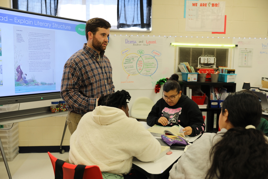Classroom Spotlight: At Blue Ridge School, Gray Weldon recently led students in a close reading of "The Carp Story" in SAVVAS. Students looked back through the text to find key details, use context clues, and explore literary structure—all while learning about a Japanese boy’s journey to becoming a painter.