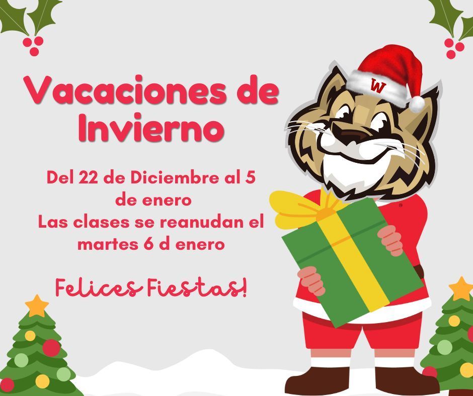 Winter Break Graphic-Spanish