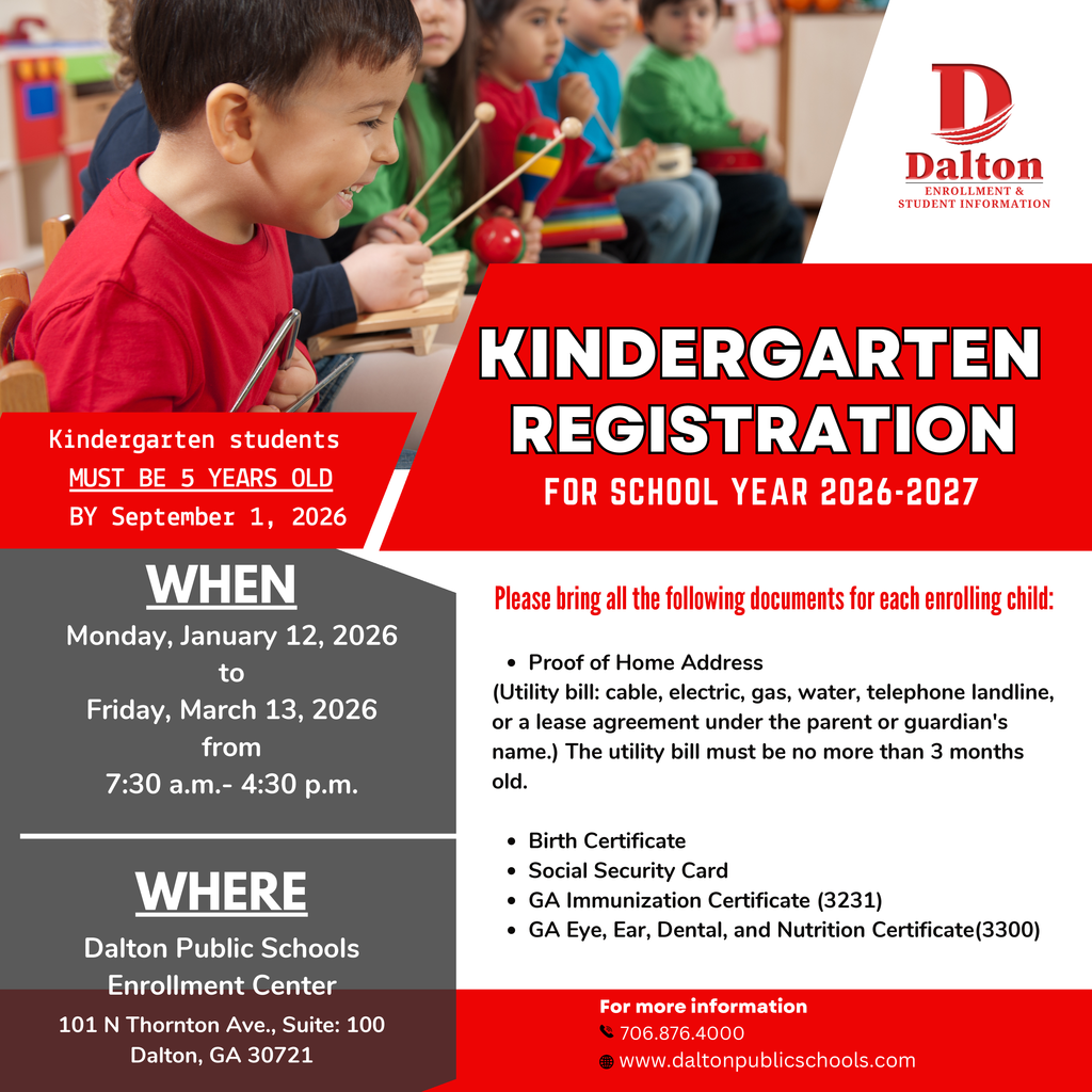 Exciting news—kindergarten registration for the 2026-2027 school year is almost here! If your little learner will be 5 years old by September 1, 2026, it’s time to get ready to register them for an amazing year of learning and growth. Don’t miss out on this important milestone!