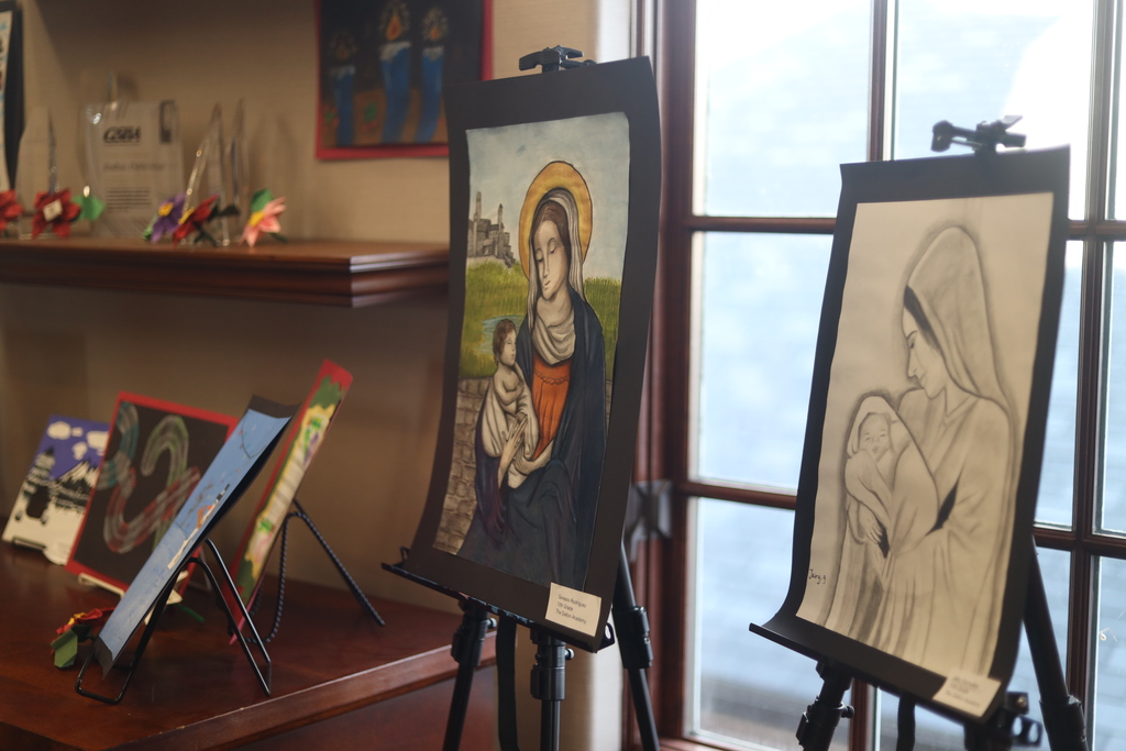 We were proud to showcase artwork from across Dalton Public Schools in the Central Office lobby throughout the holiday season! Each school contributed unique pieces that celebrated the creativity, talent, and holiday spirit of our students.