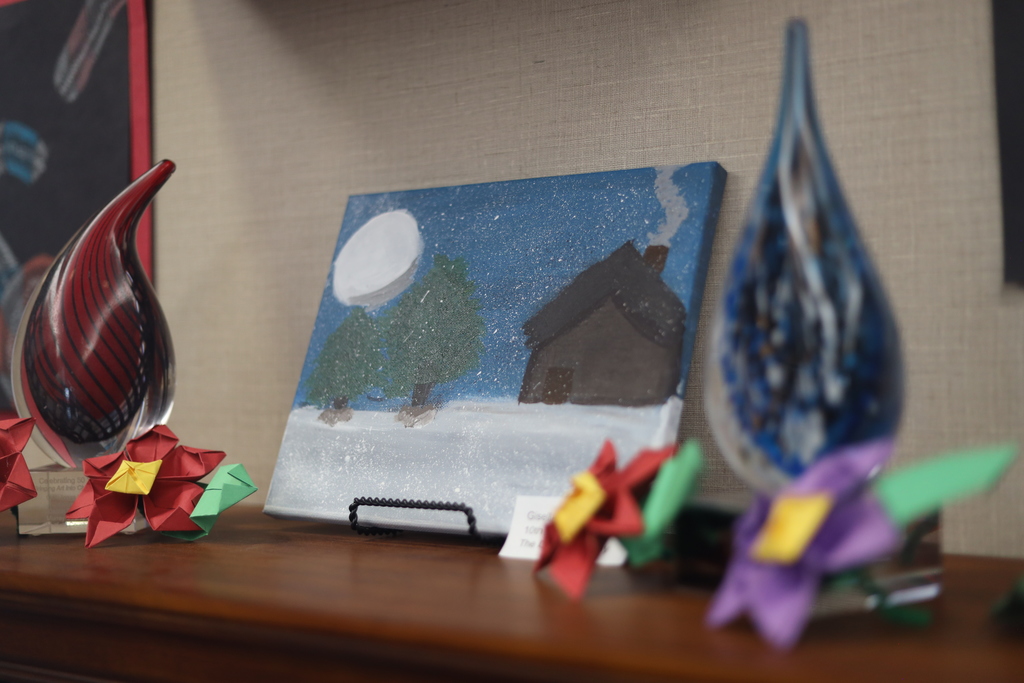 We were proud to showcase artwork from across Dalton Public Schools in the Central Office lobby throughout the holiday season! Each school contributed unique pieces that celebrated the creativity, talent, and holiday spirit of our students.
