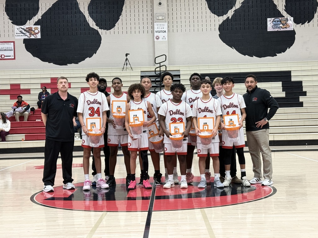 DJHS 8th grade boys basketball recognition night