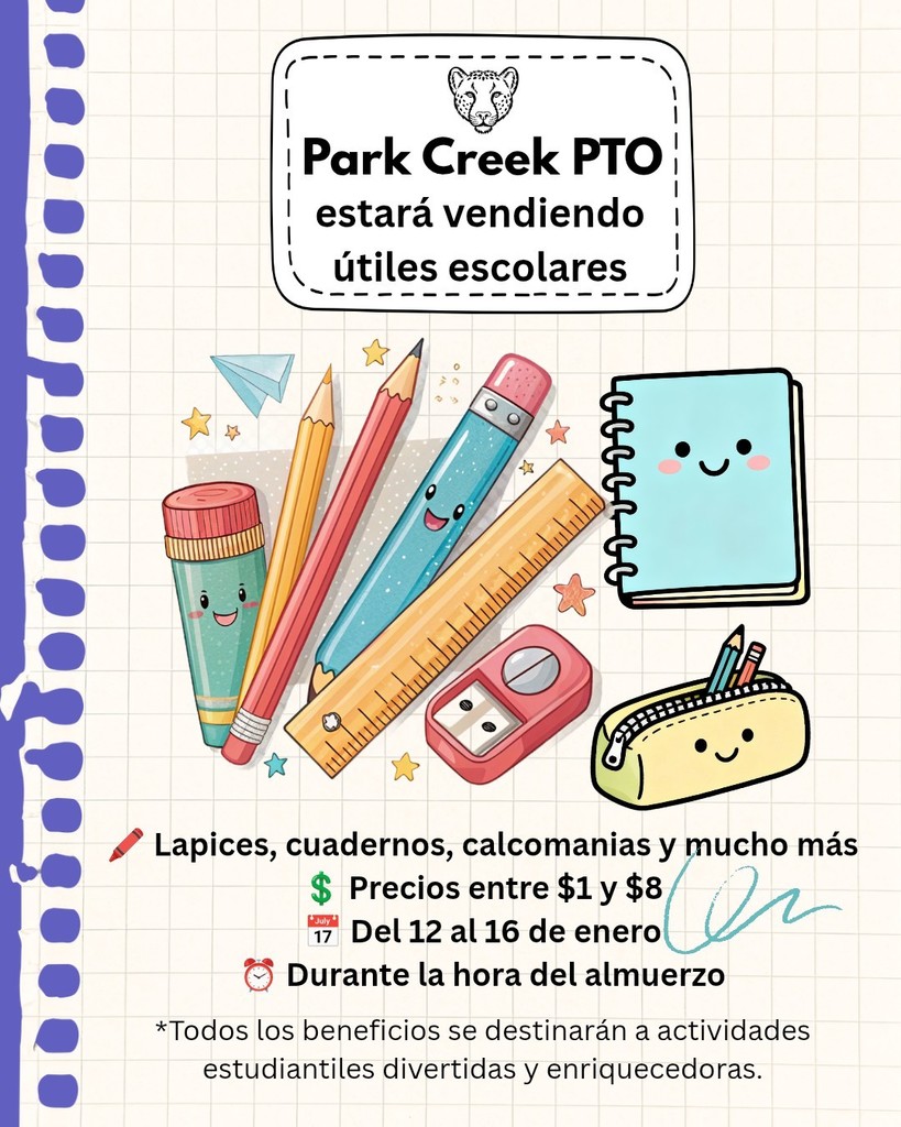 PTO school supplies sale