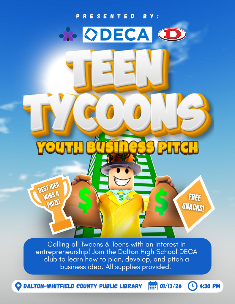 Teen Tycoon Program Flyer
