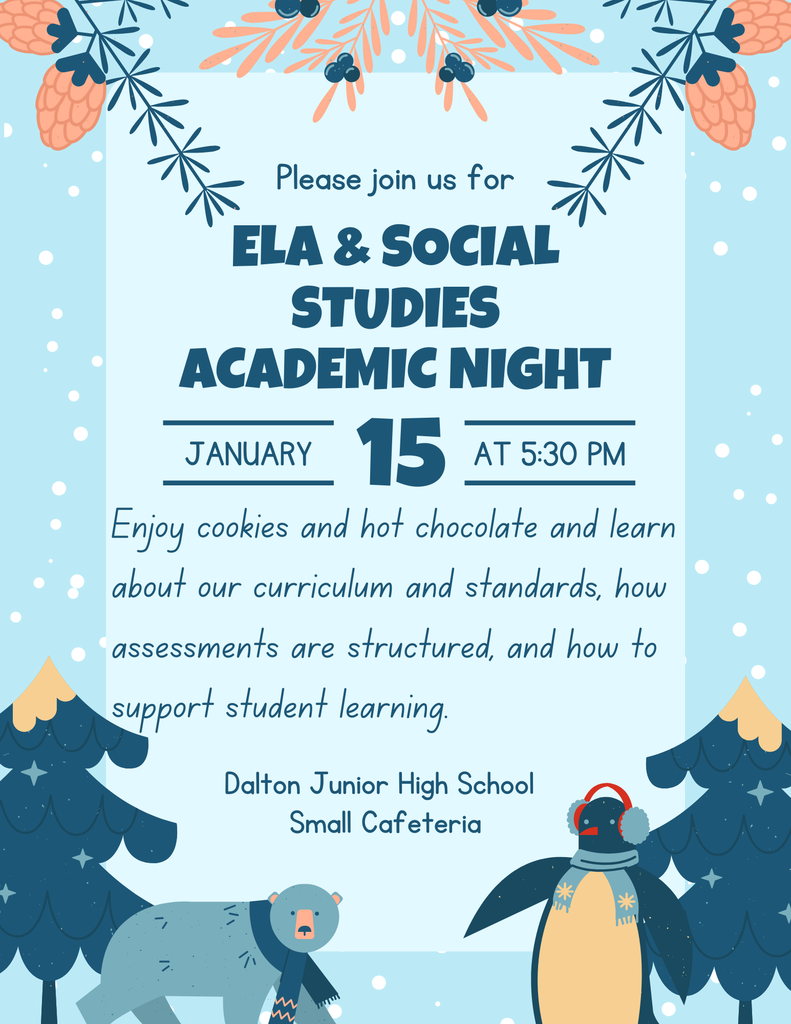 ELA and Social Studies Academic Night