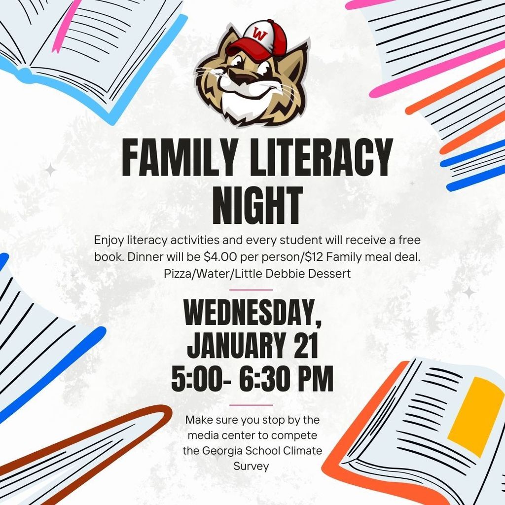 Family Literacy Night Flyer-English