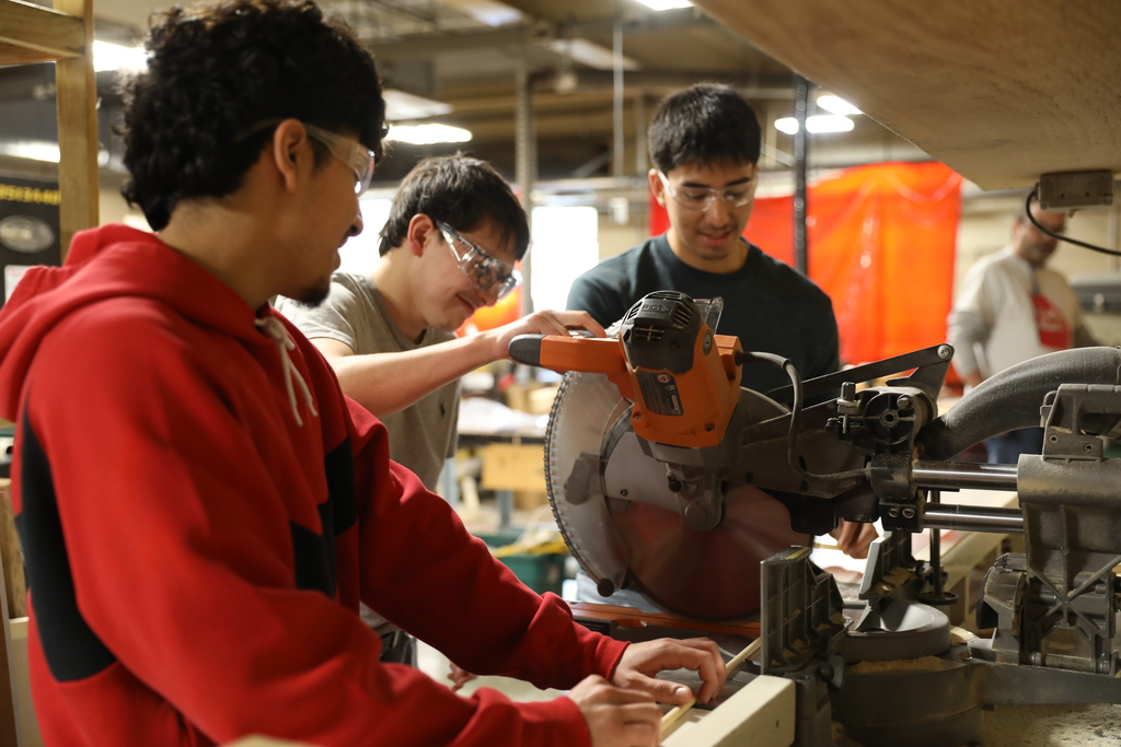 CTAE Month highlight ⚙️🚗 Engineering and Technology students at Dalton High School, led by instructor Paul White, are applying problem-solving, design, and critical-thinking skills through hands-on projects. In these photos, students are designing and building mousetrap cars using 3D-printed and laser-cut components of their own creation—testing their designs for speed or distance while learning the engineering design process in action. #CTAEMonth