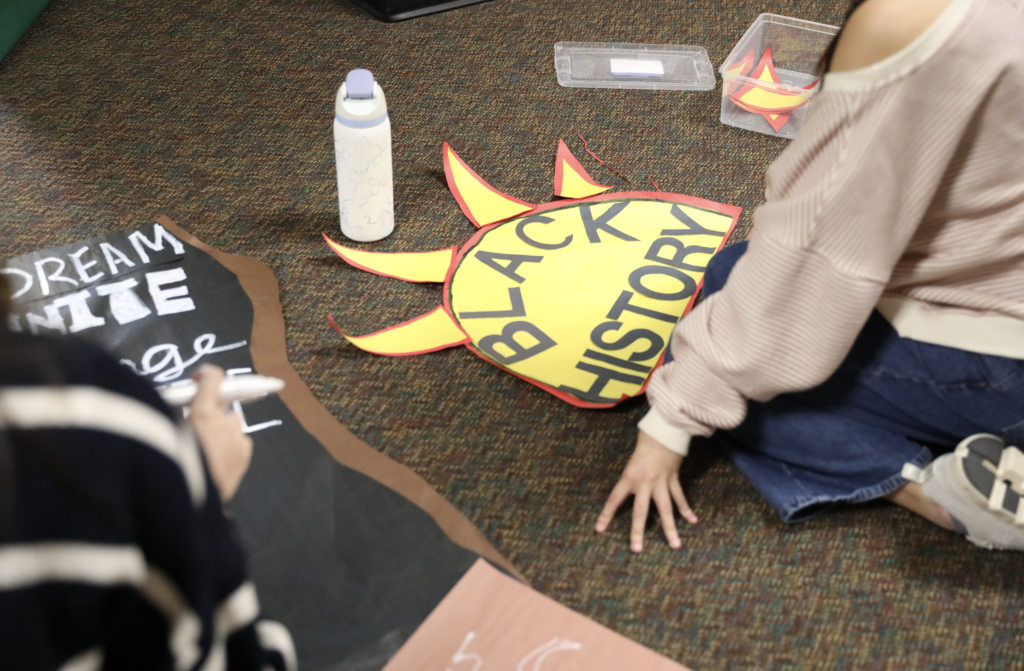 CTAE Month highlight 🍎📚 Teaching as a Profession students at Dalton High School, led by instructor Shalisa Love, are learning the foundations of education, classroom management, and lesson planning. In these photos, students are decorating classroom doors for Black History Month, an activity that highlights how teachers use creativity to foster belonging, celebrate diversity, and create welcoming spaces where all students feel seen and valued. #CTAEMonth