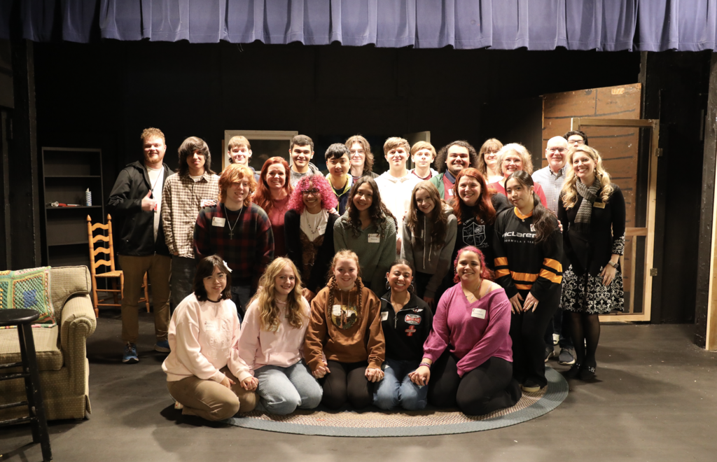On January 14, Dalton High School Drama students kicked off an exciting day at Dalton Little Theatre alongside Fox Theatre representatives, beginning with hands-on workshops and the opportunity to present their marketing proposals to members of Dalton Little Theatre’s board. After a successful morning of collaboration and professional experience, students then traveled to the Artistic Civic Theatre to continue the day with additional immersive workshops, showcasing their creativity, professionalism, and passion for the performing arts.