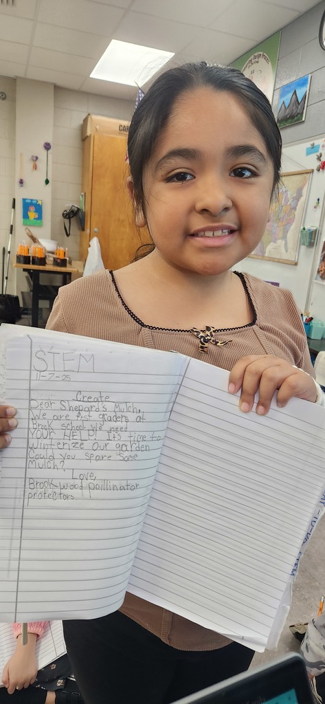 students sharing STEM journals