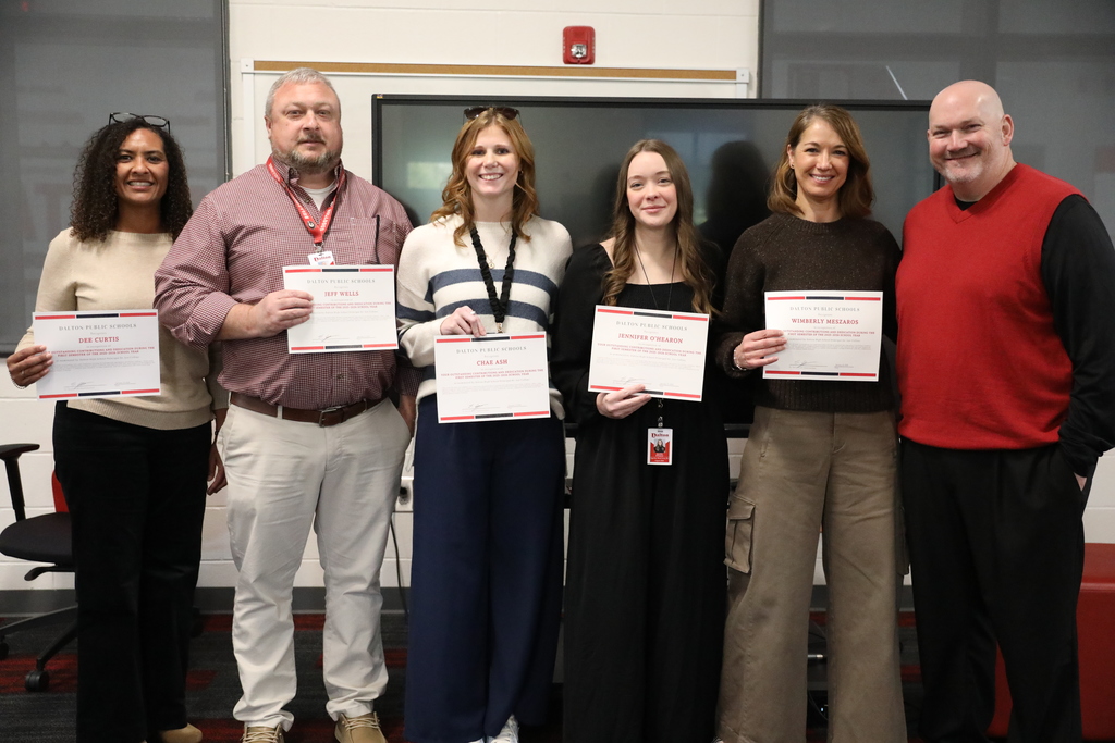 Dalton Public Schools was proud to host another wonderful breakfast this morning with Superintendent Dr. Steven Craft and an outstanding group of teachers and staff from across the district!  Nominated by their principals, these dedicated educators and team members enjoyed a chance to connect, recharge, and be celebrated for their hard work and commitment. It was a meaningful way to honor their contributions and send them into the weekend feeling appreciated.  Chae Ash Kassie Ayers Michael Bolen Gina Chavez Briana Cloud Kristal Crockett Dee Curtis Lesli Diaz Shena Flowers Yebel Garcia Rodney Gipson Nancy Goble Paul Guinn Douglas Kimbell Camille Luckey Cesar Martinez Wimberly Meszaros Russell McCaslin Jennifer O’Hearon Selena Rios Beth Sams Tina Scibilia Robin Sharp Erie Stookey Amanda Swinney Jeff Wells  #LeaveYourMark #DaltonPublicSchools