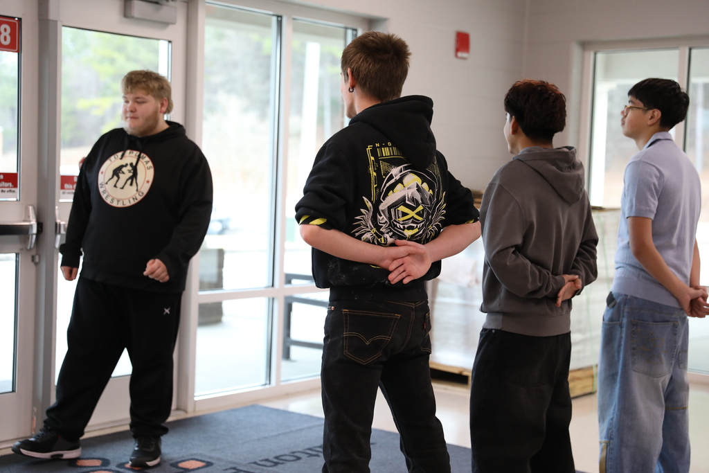 CTAE Month highlight 🎖️ Junior Reserve Officers’ Training Corps (Army) students at The Dalton Academy, led by Captain Bill Jinright and First Sergeant Eugene Jackson, are learning the foundations of leadership, teamwork, and discipline. In these photos, students are practicing stationary movements and marching techniques in preparation for their Homecoming parade while developing leadership skills through group-led instruction that teaches duties, responsibilities, and effective command. #CTAEMonth