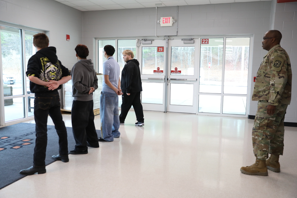 CTAE Month highlight 🎖️ Junior Reserve Officers’ Training Corps (Army) students at The Dalton Academy, led by Captain Bill Jinright and First Sergeant Eugene Jackson, are learning the foundations of leadership, teamwork, and discipline. In these photos, students are practicing stationary movements and marching techniques in preparation for their Homecoming parade while developing leadership skills through group-led instruction that teaches duties, responsibilities, and effective command. #CTAEMonth