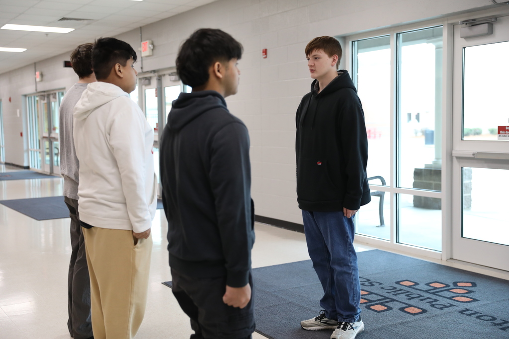 CTAE Month highlight 🎖️ Junior Reserve Officers’ Training Corps (Army) students at The Dalton Academy, led by Captain Bill Jinright and First Sergeant Eugene Jackson, are learning the foundations of leadership, teamwork, and discipline. In these photos, students are practicing stationary movements and marching techniques in preparation for their Homecoming parade while developing leadership skills through group-led instruction that teaches duties, responsibilities, and effective command. #CTAEMonth