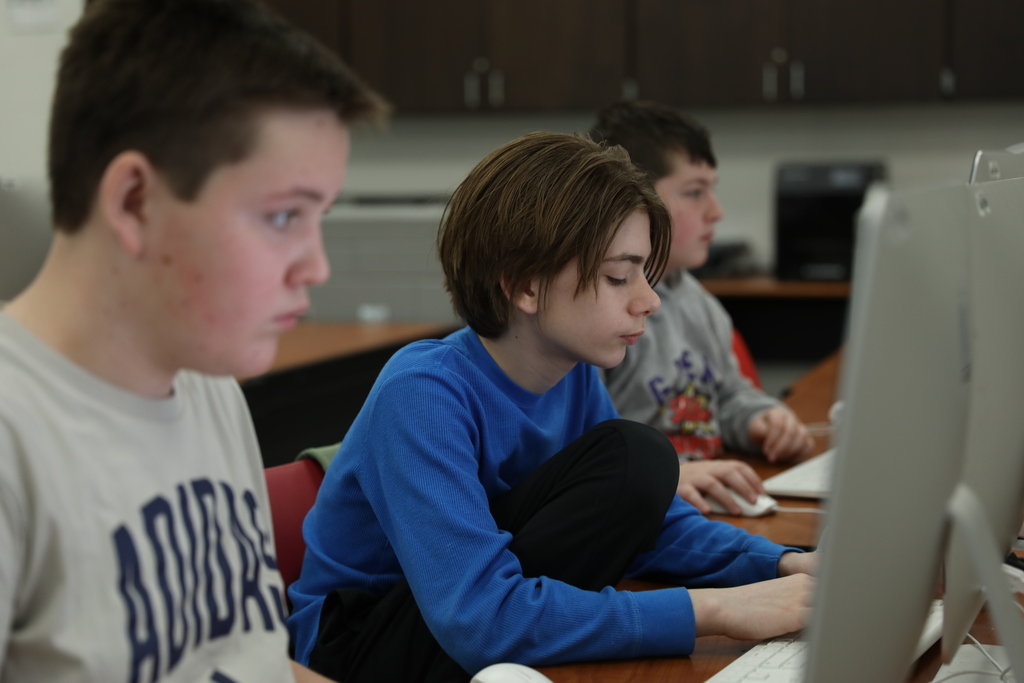 CTAE Month highlight 💻📱 Computer Science students at Hammond Creek Middle School, led by instructor Craig Gunter, are building foundational coding and problem-solving skills through hands-on learning. In these photos, students are using computer programs to code their own mobile apps, gaining experience with programming logic, creativity, and real-world technology applications. #CTAEMonth